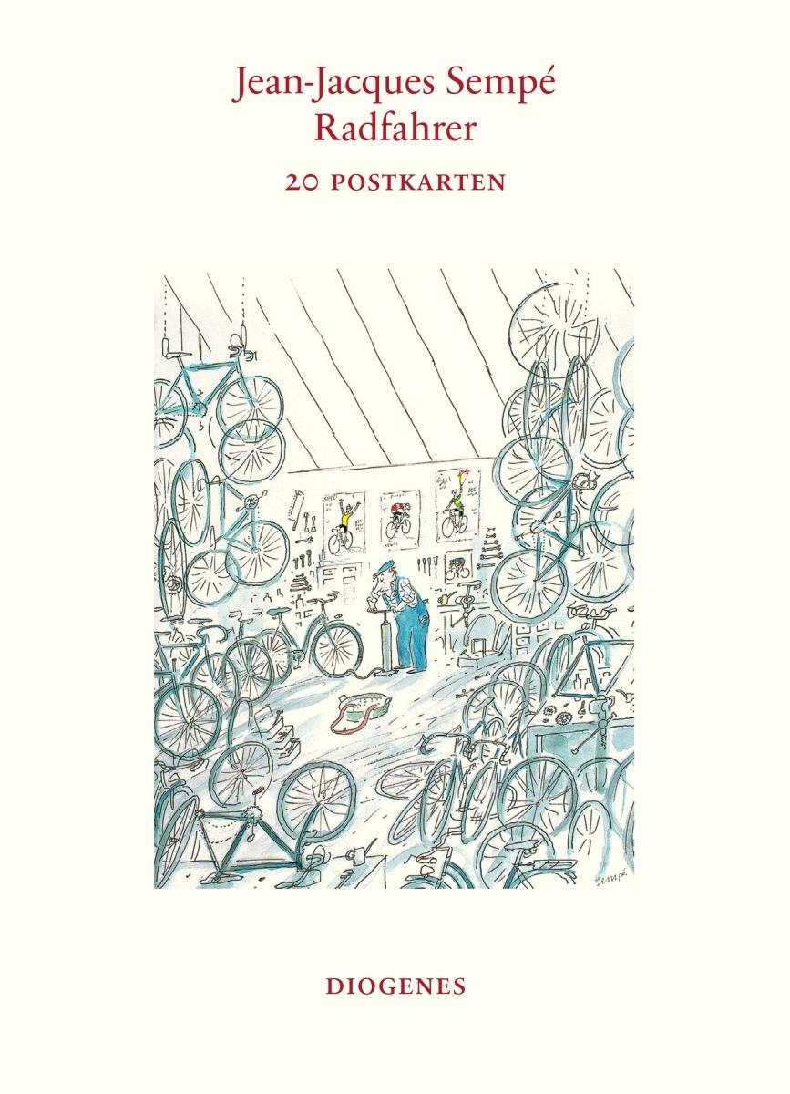 Vorderes Coverbild Radfahrer (Postkartenbuch)