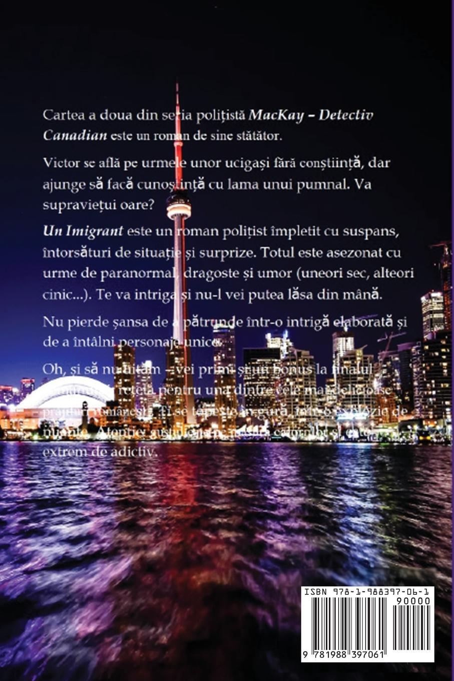 Rückseitencover Un Imigrant