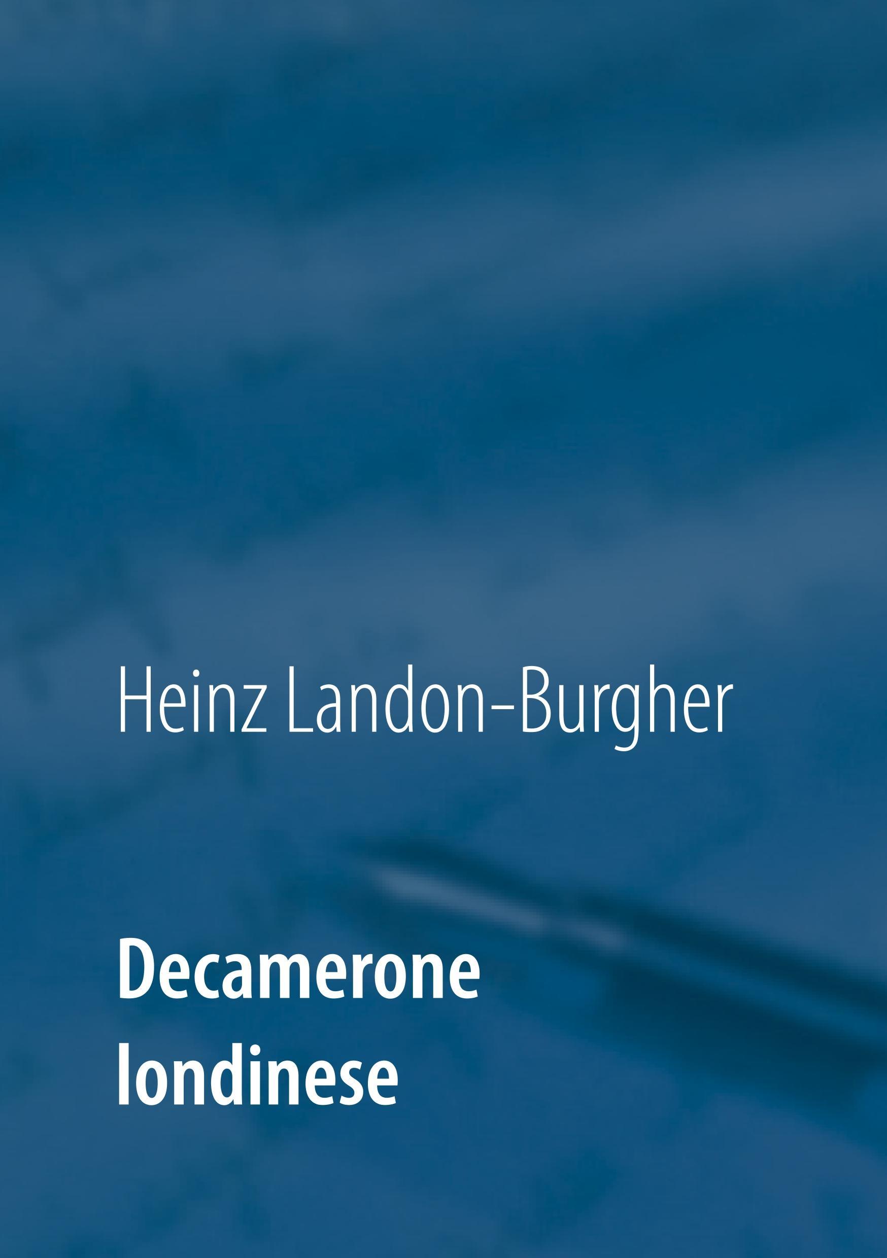 Vorderes Coverbild Decamerone londinese