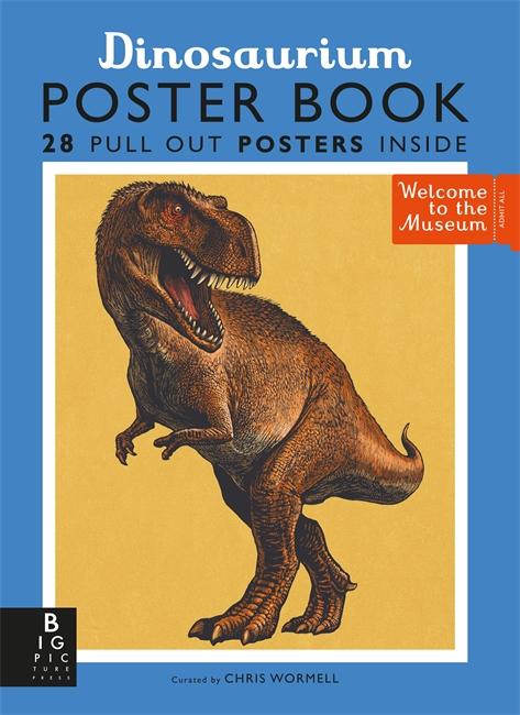 Vorderes Coverbild Dinosaurium Poster Book
