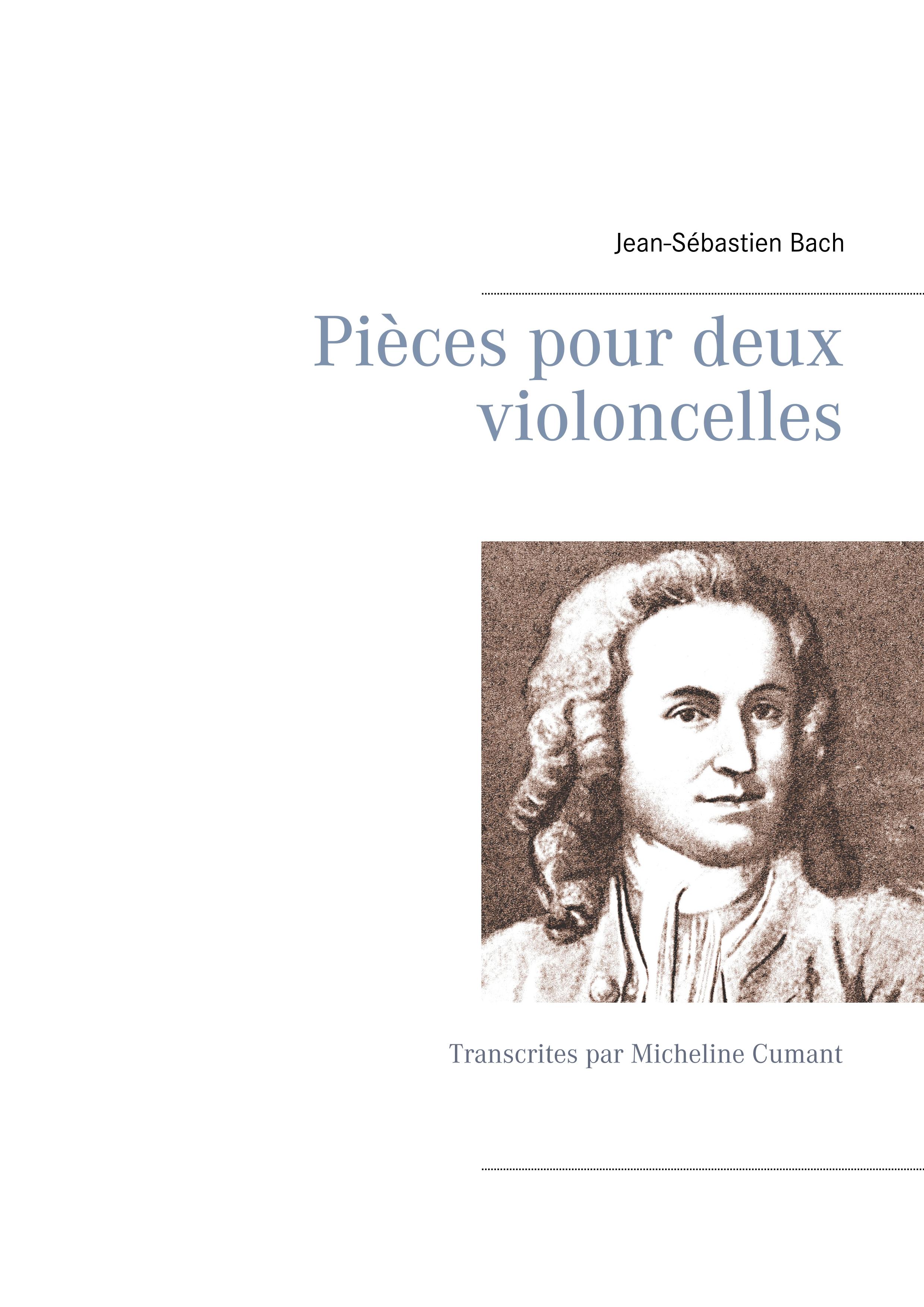 Vorderes Coverbild Pièces pour deux violoncelles