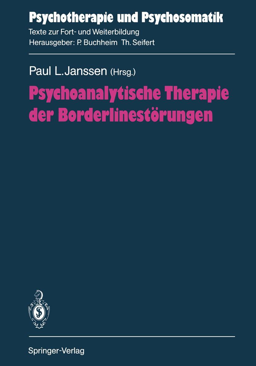 Vorderes Coverbild Psychoanalytische Therapie der Borderlinestörungen