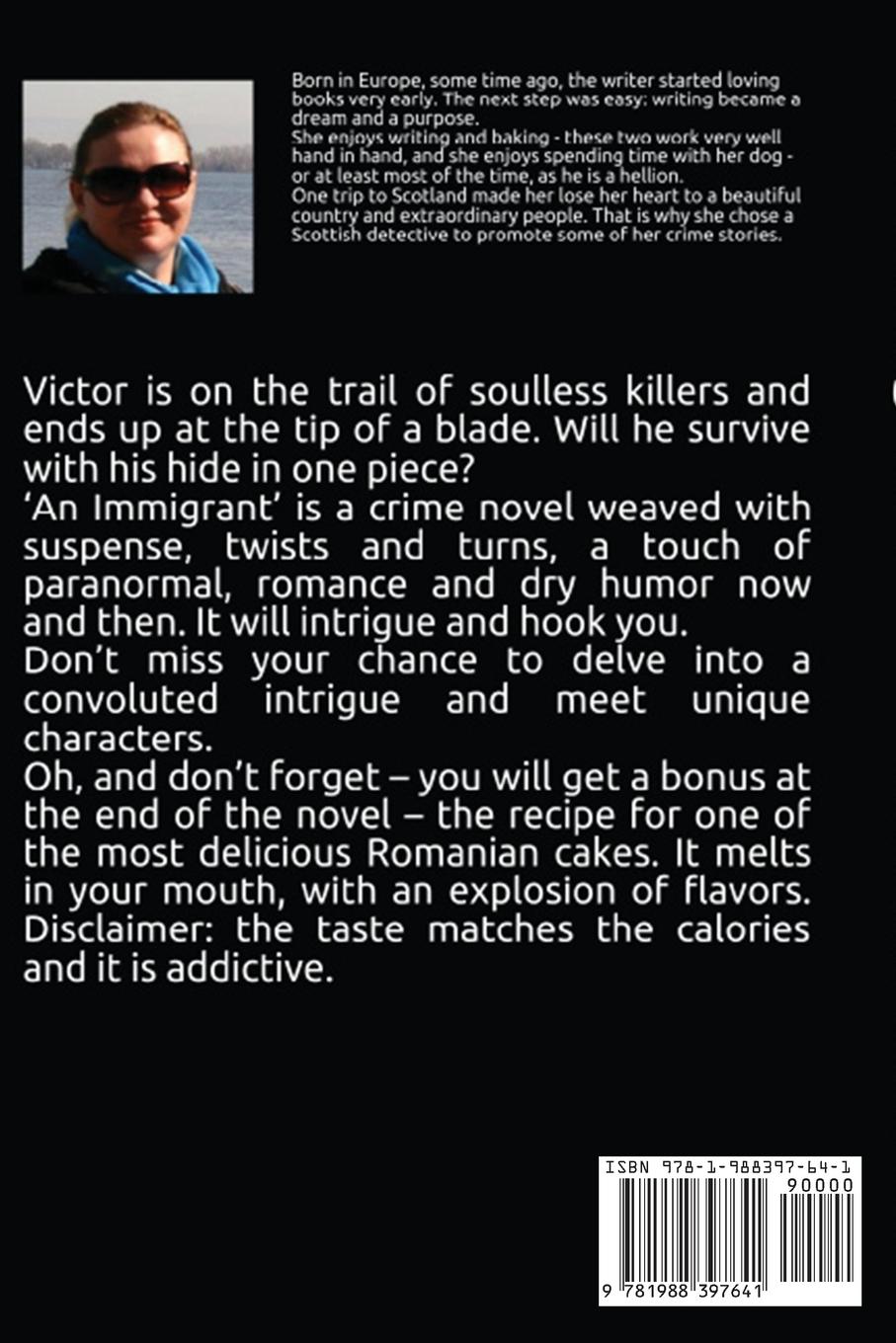 Rückseitencover An Immigrant