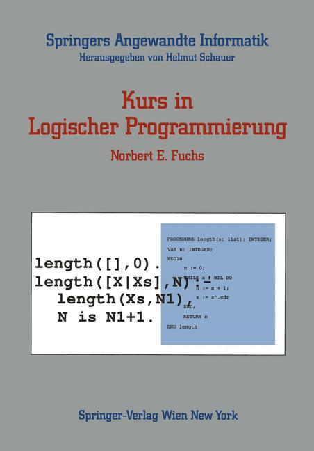 Vorderes Coverbild Kurs in Logischer Programmierung