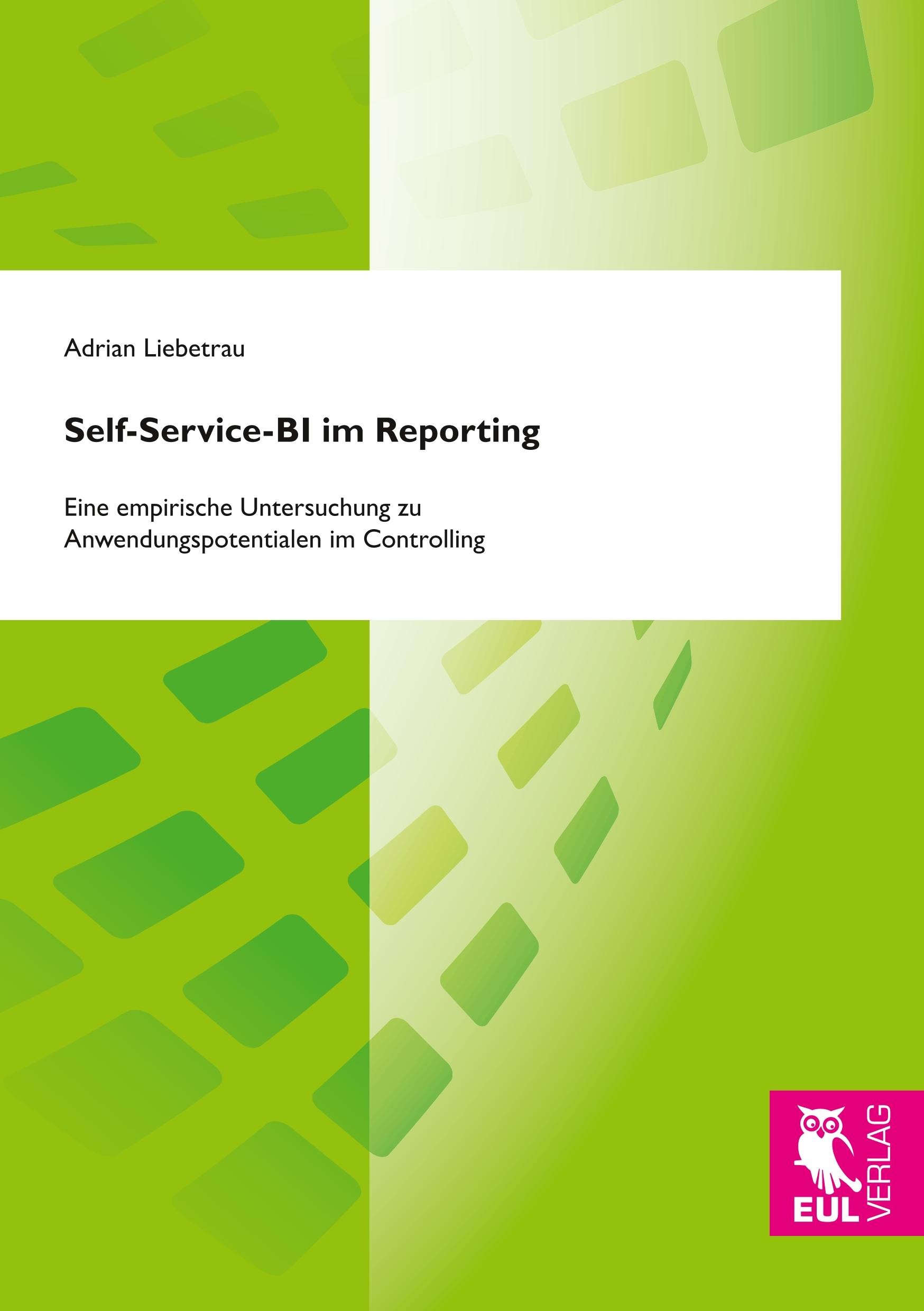 Vorderes Coverbild Self-Service-BI im Reporting