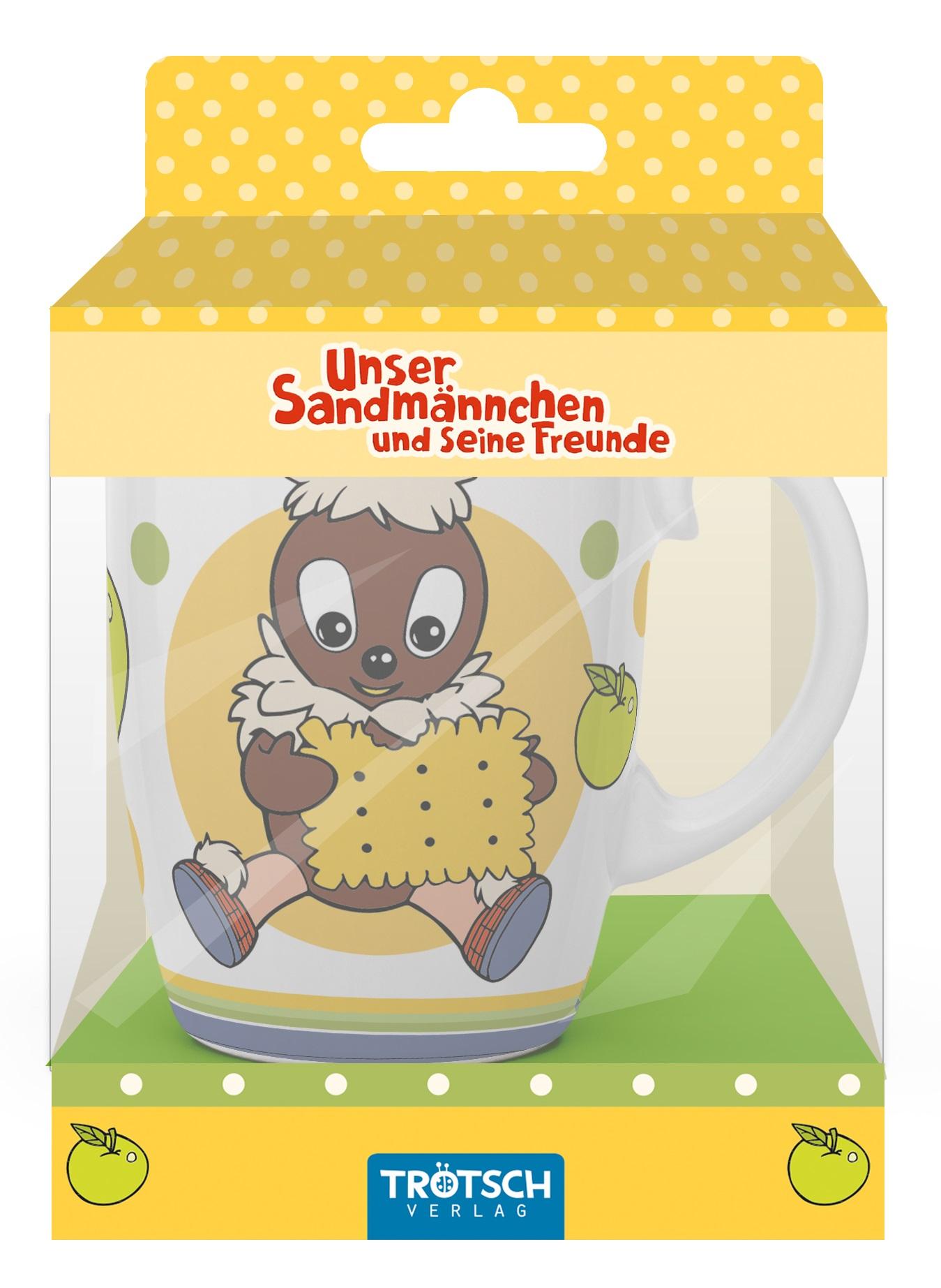 Beispielinhalt (Bild) Porzellan-Tasse "Pittiplatsch"