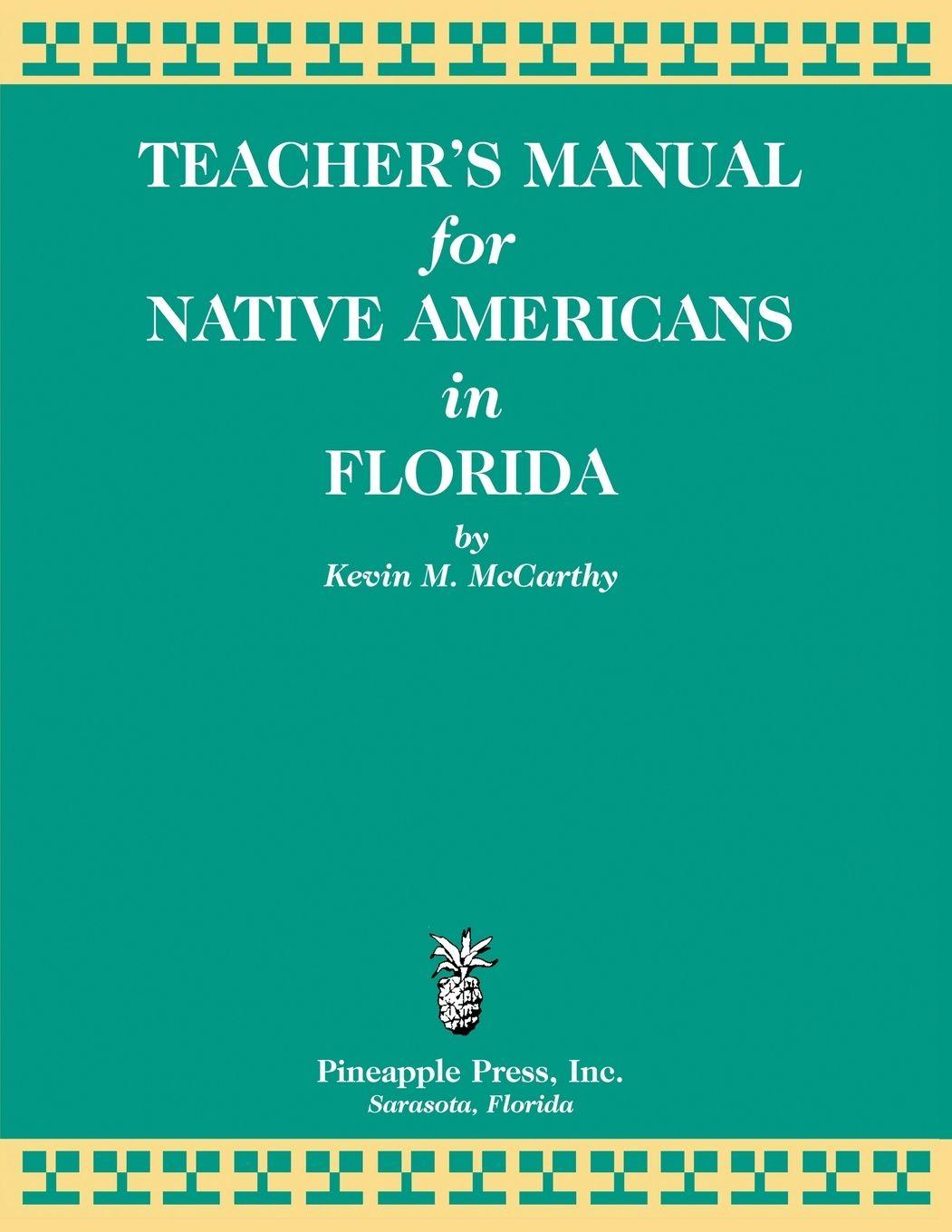 Vorderes Coverbild Teachers' Manual for Native Americans in Florida
