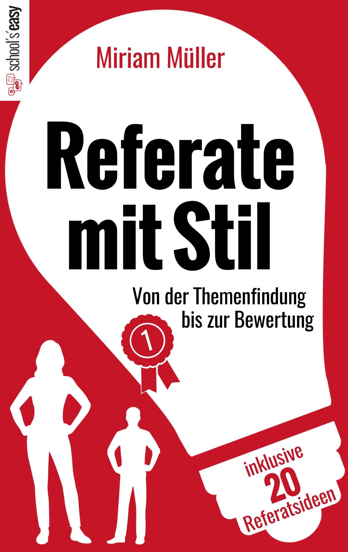 Vorderes Coverbild Referate mit Stil