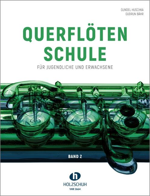 Vorderes Coverbild Querflötenschule Band 2