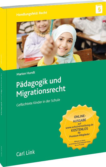 Vorderes Coverbild Pädagogik und Migrationsrecht