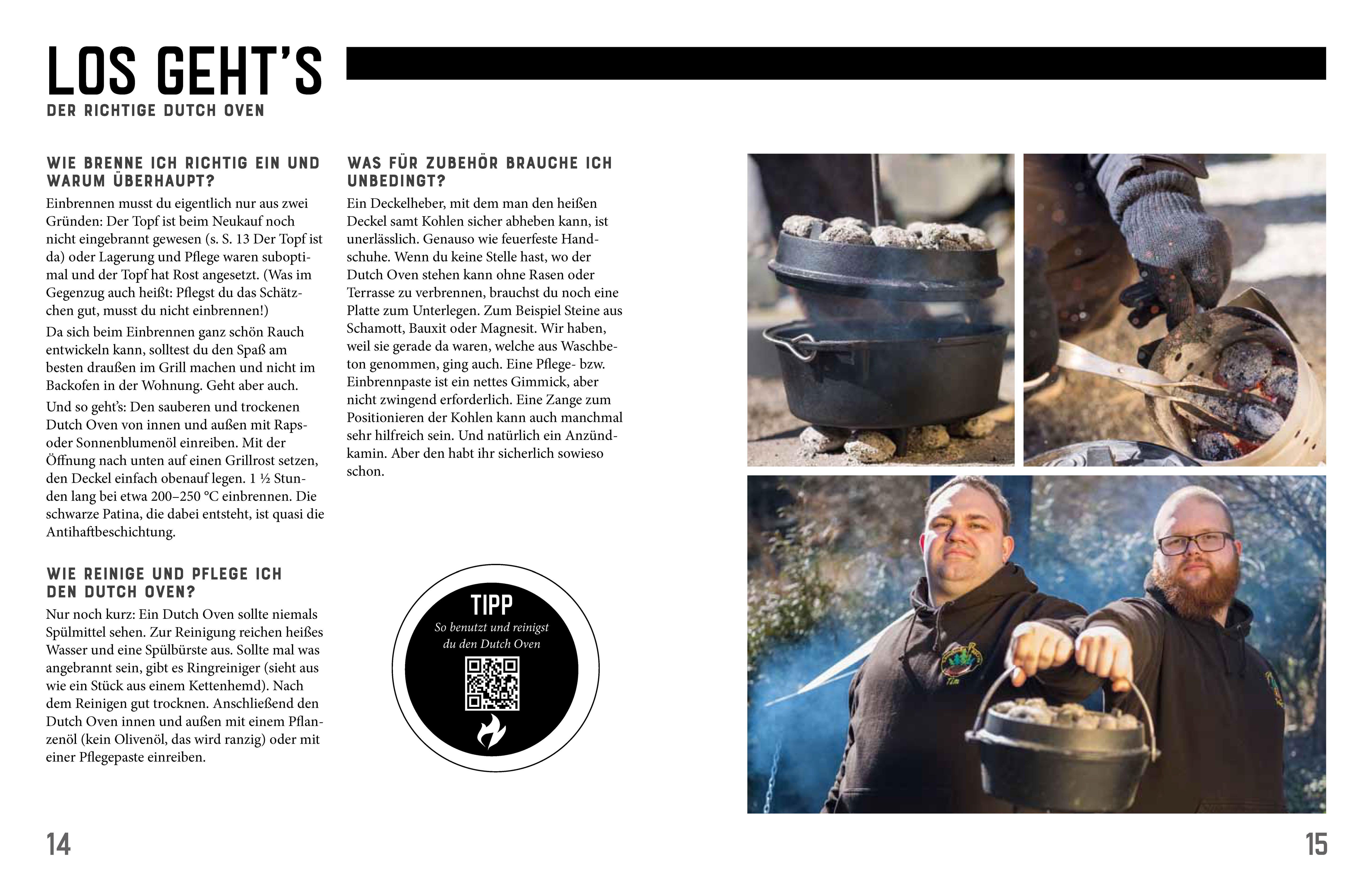 Beispielinhalt (Bild) Sauerländer BBCrew Dutch Oven