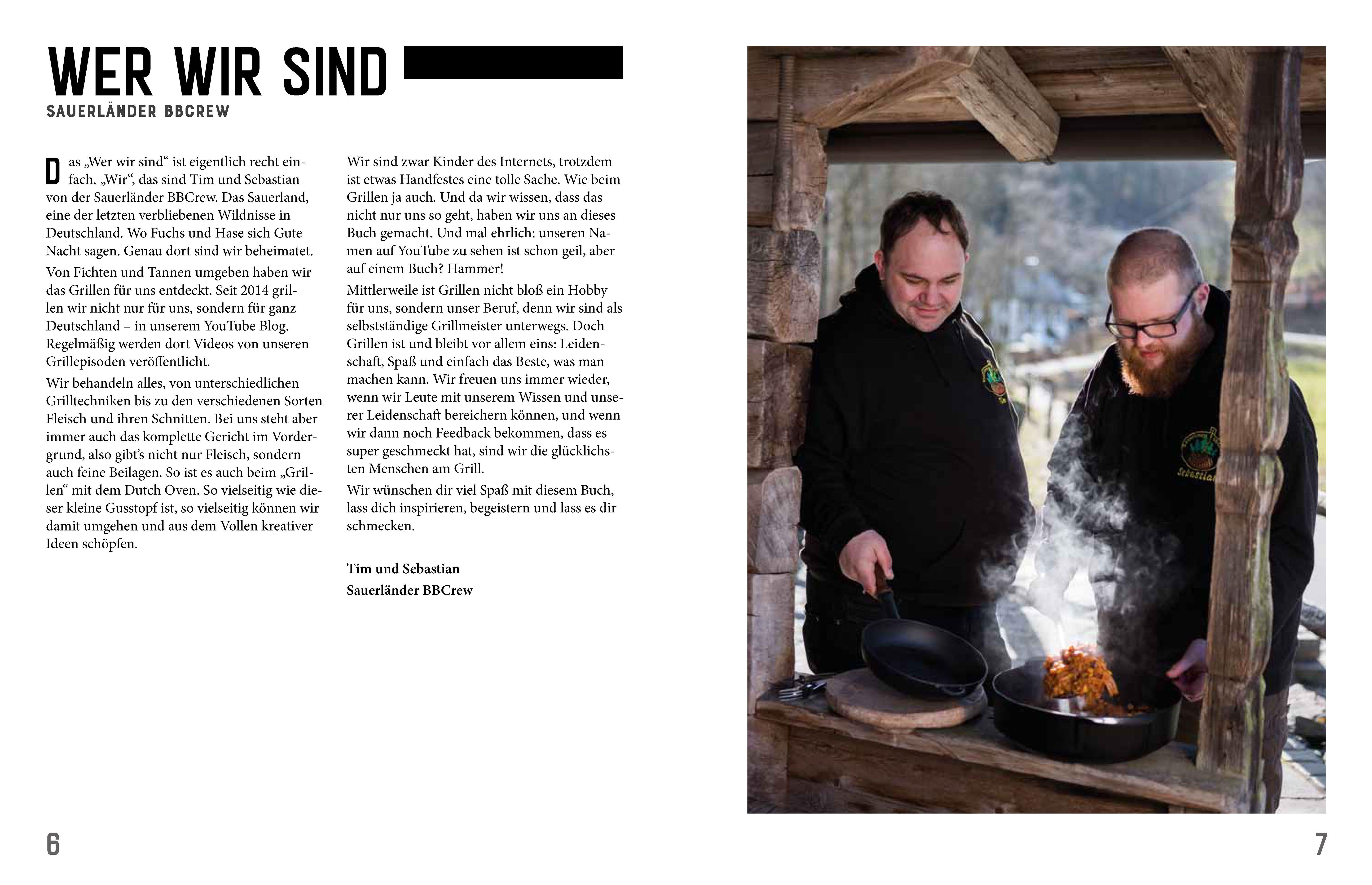 Beispielinhalt (Bild) Sauerländer BBCrew Dutch Oven