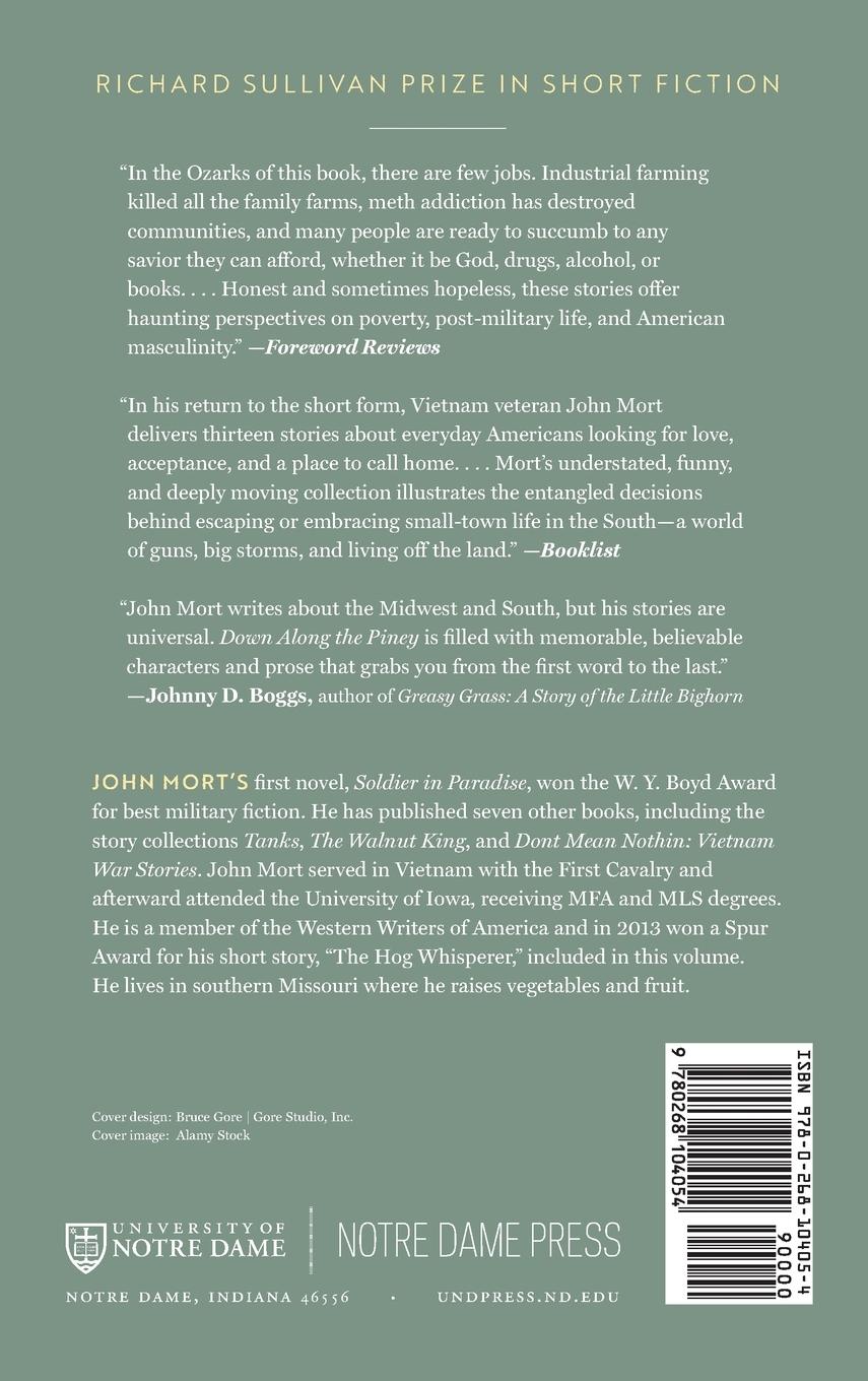 Rückseitencover Down Along the Piney