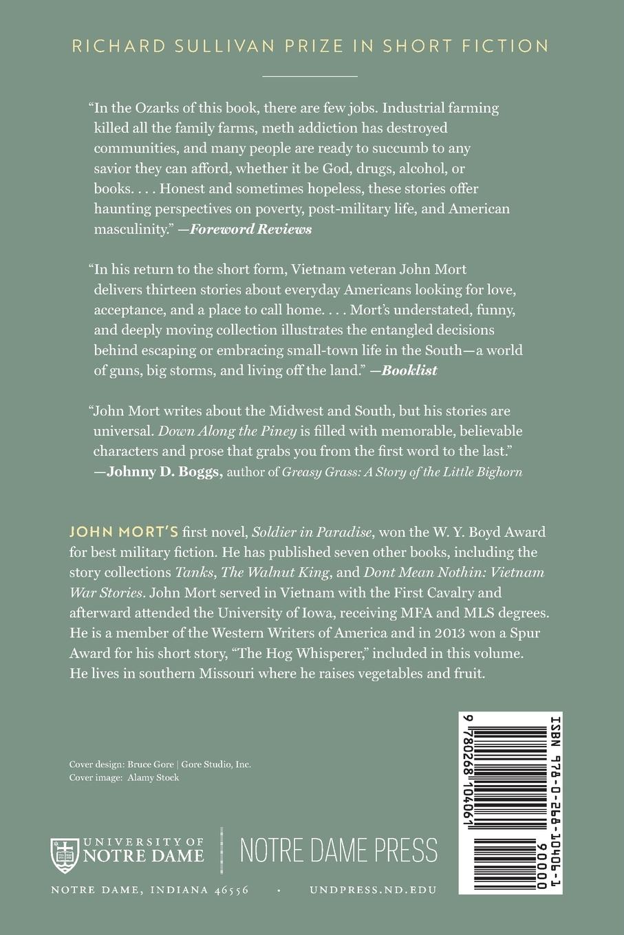 Rückseitencover Down Along the Piney