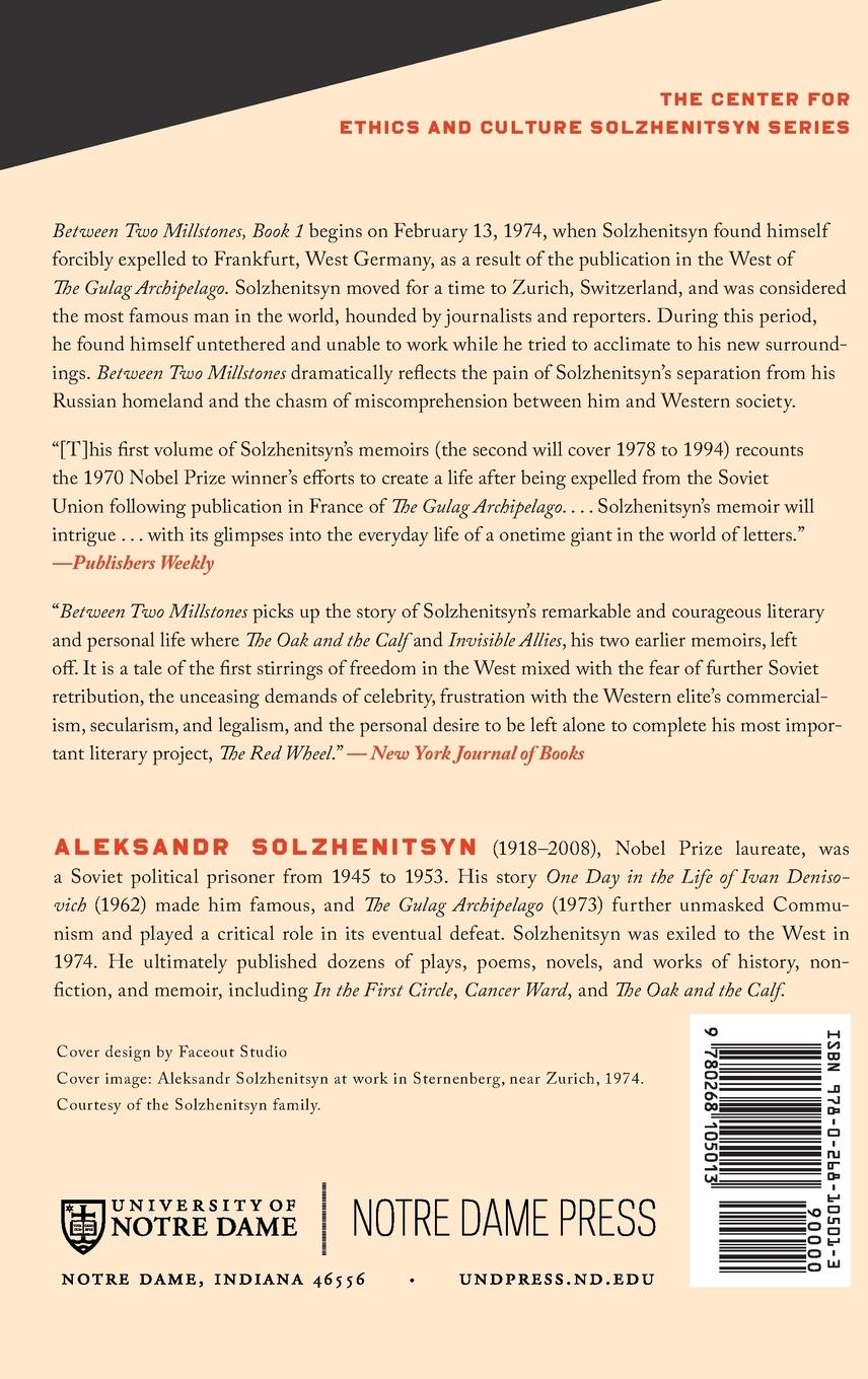 Rückseitencover Between Two Millstones, Book 1