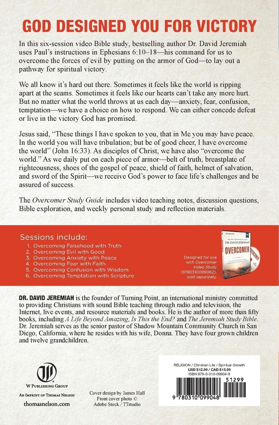 Rückseitencover The Overcomer Bible Study Guide