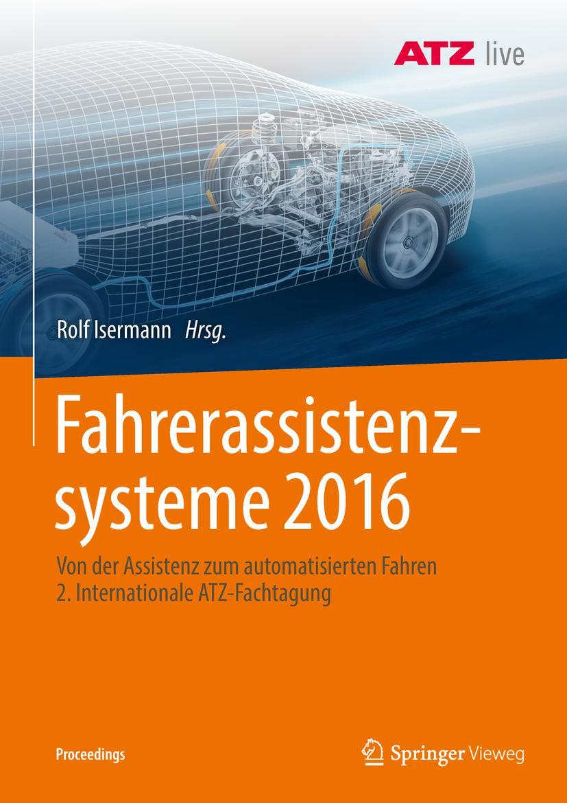 Vorderes Coverbild Fahrerassistenzsysteme 2016