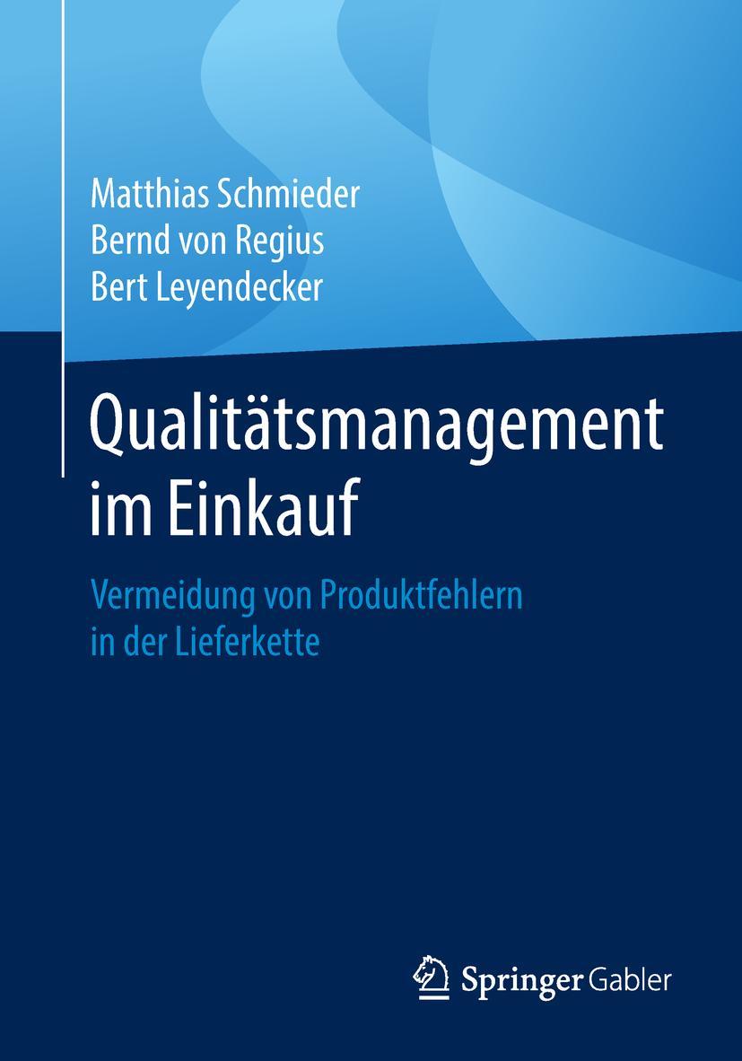 Vorderes Coverbild Qualitätsmanagement im Einkauf