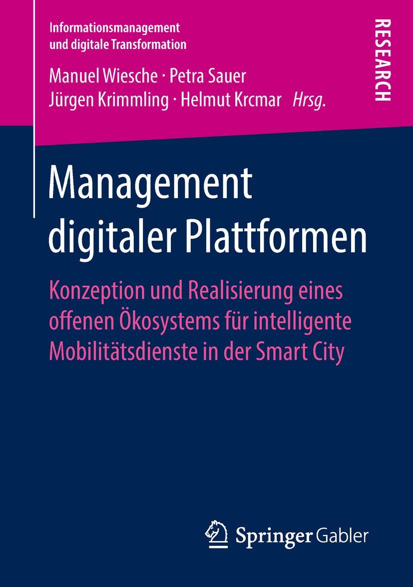 Vorderes Coverbild Management digitaler Plattformen