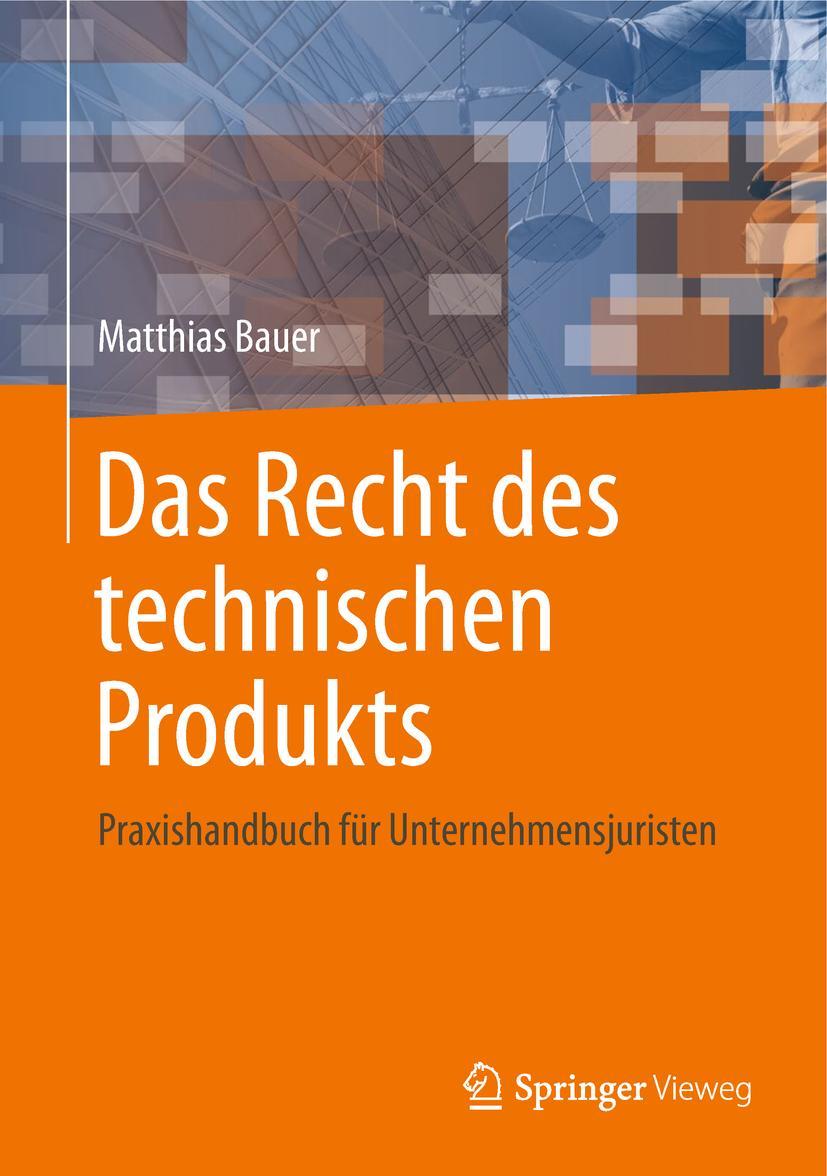 Vorderes Coverbild Das Recht des technischen Produkts