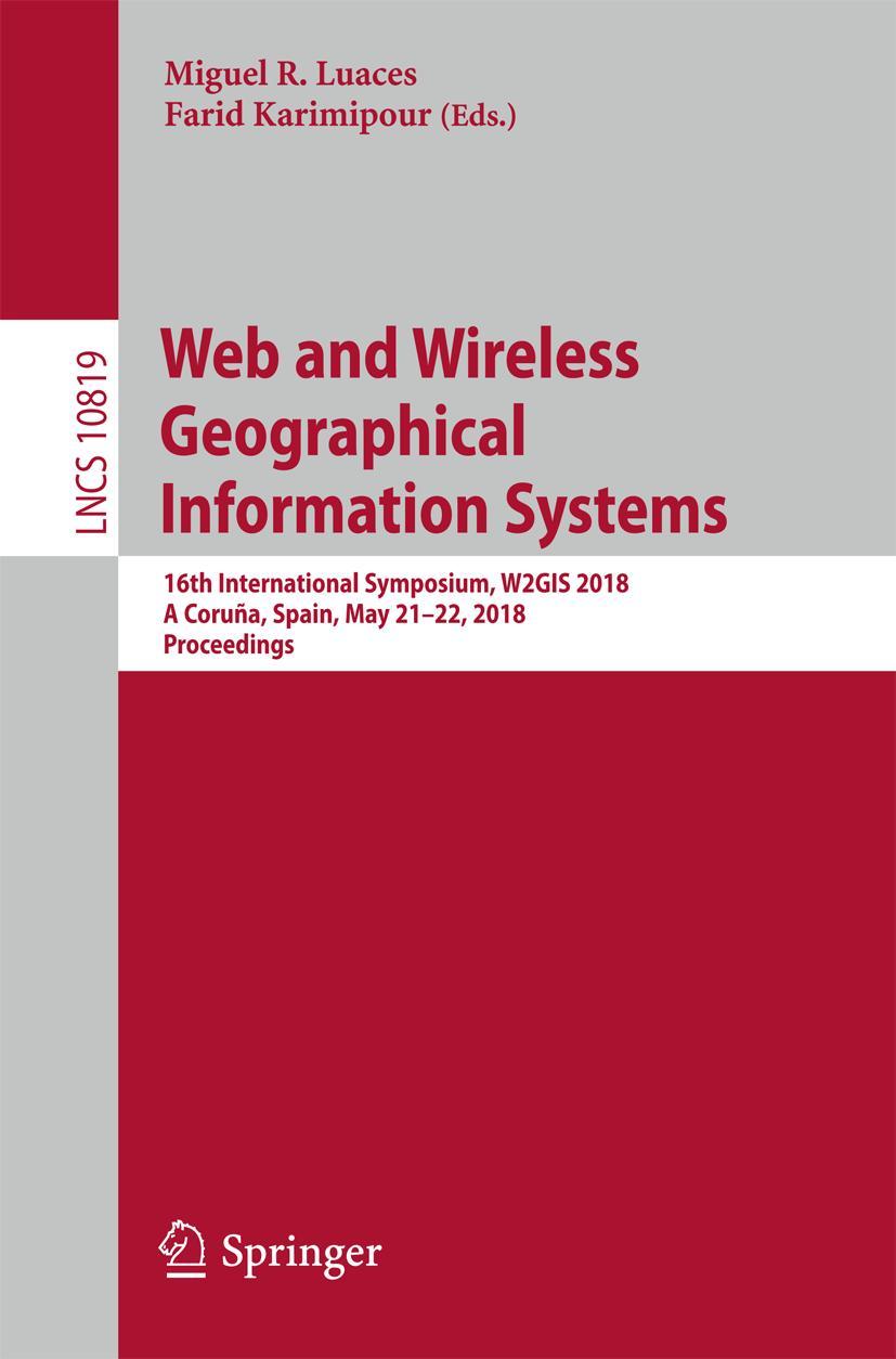 Vorderes Coverbild Web and Wireless Geographical Information Systems
