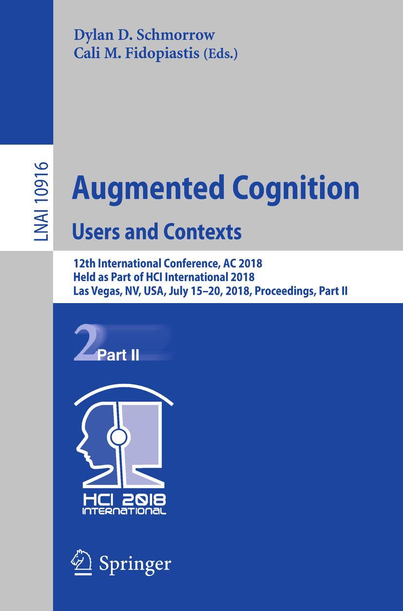 Vorderes Coverbild Augmented Cognition: Users and Contexts