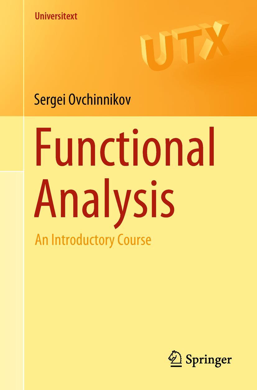 Vorderes Coverbild Functional Analysis