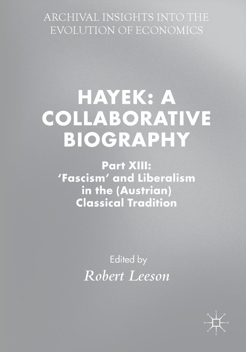 Vorderes Coverbild Hayek: A Collaborative Biography
