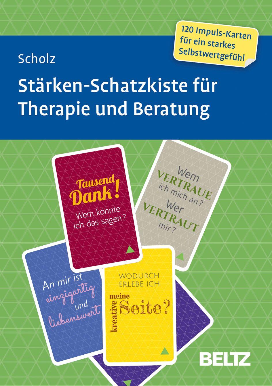 Vorderes Coverbild Stärken-Schatzkiste für Therapie und Beratung
