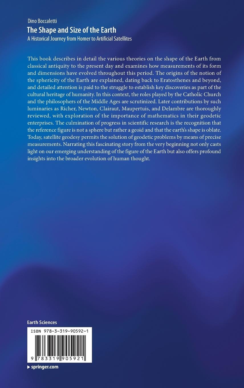 Rückseitencover The Shape and Size of the Earth