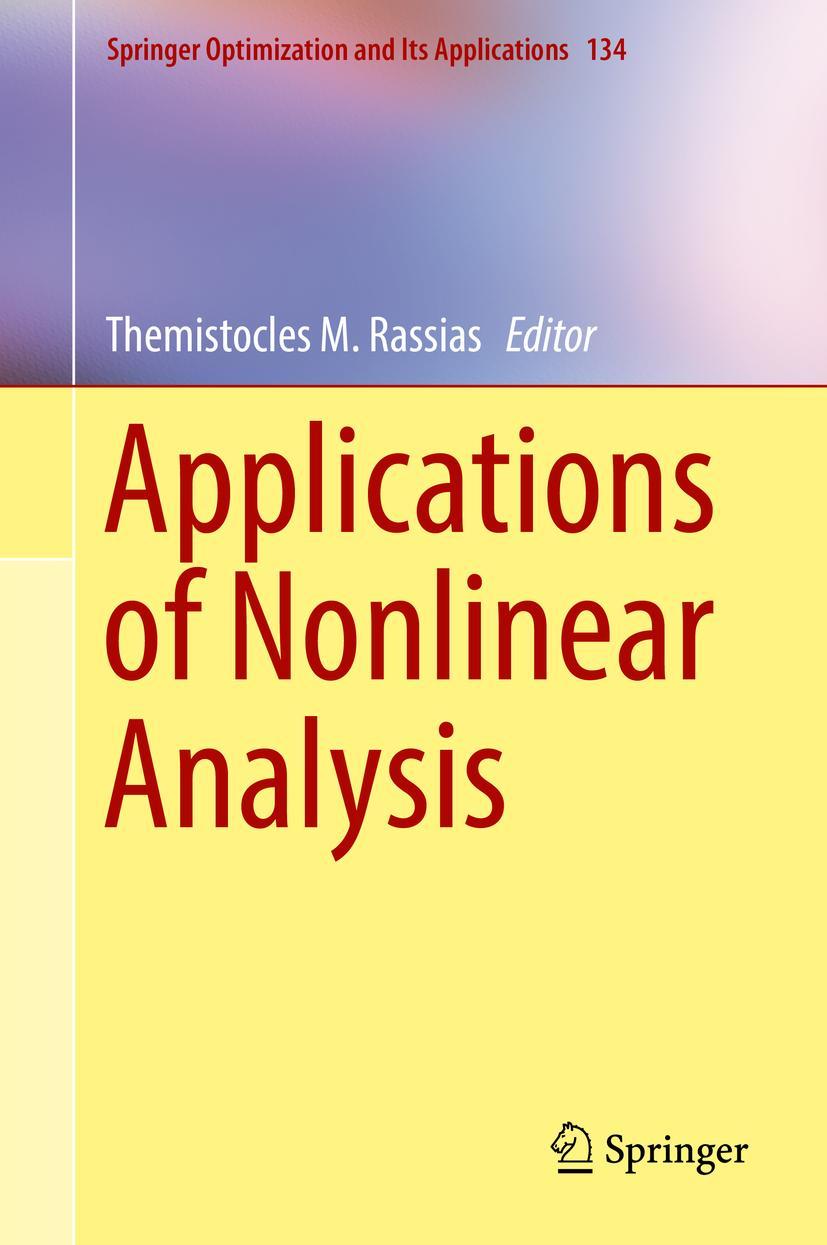 Vorderes Coverbild Applications of Nonlinear Analysis