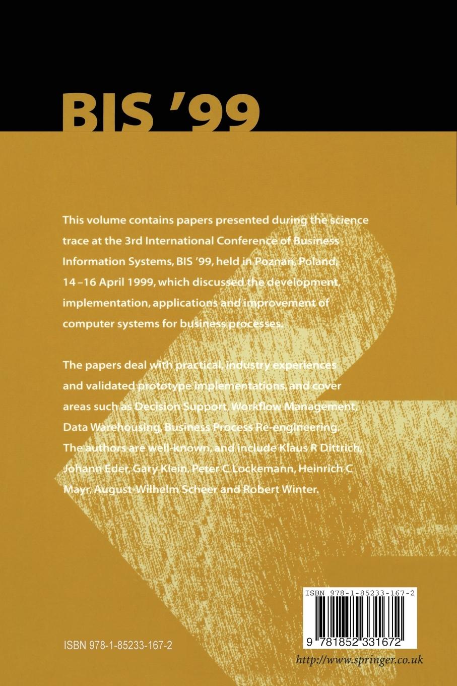 Rückseitencover Bis '99