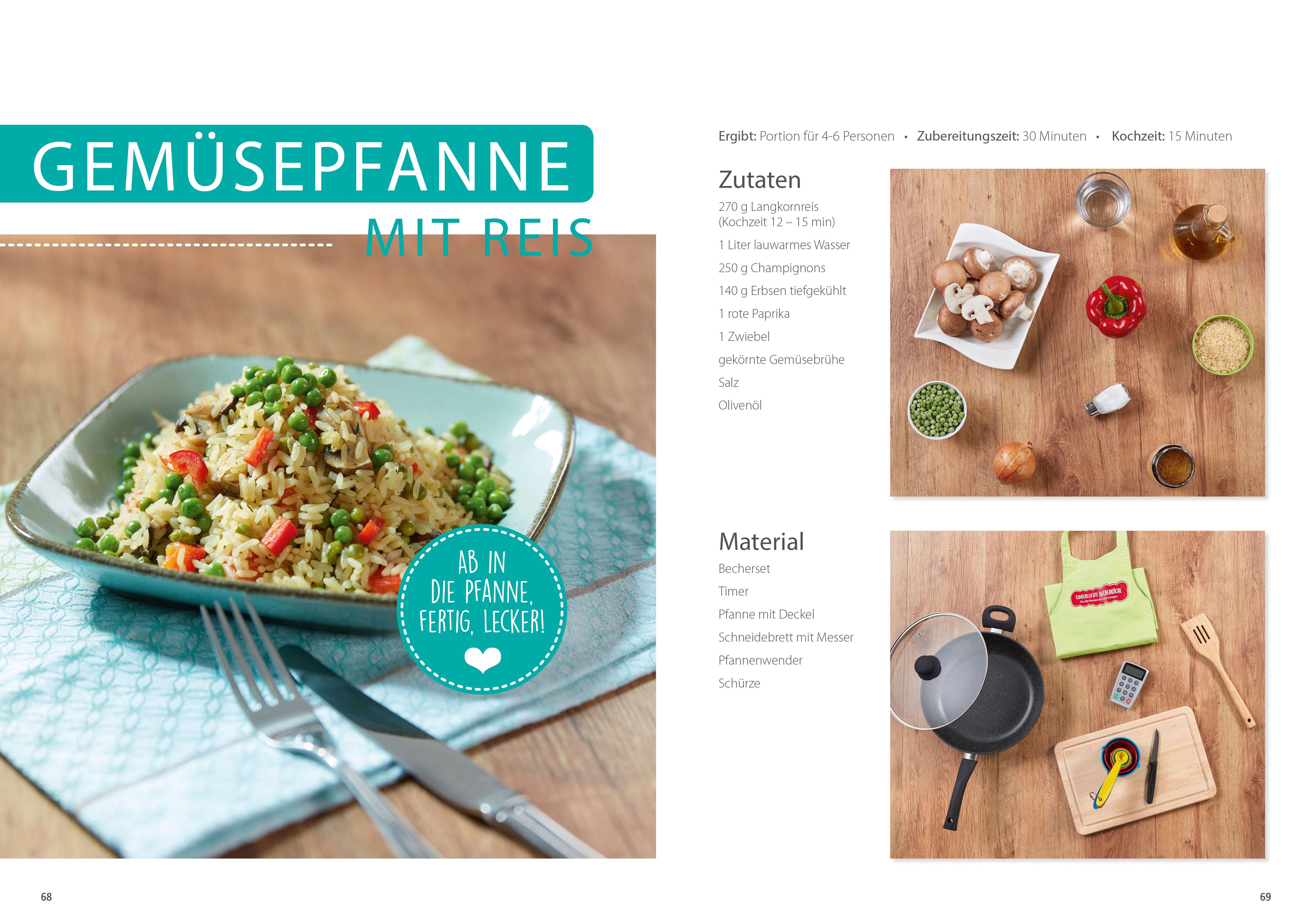 Beispielinhalt (Bild) Meine Becherküche - Vegetarisch