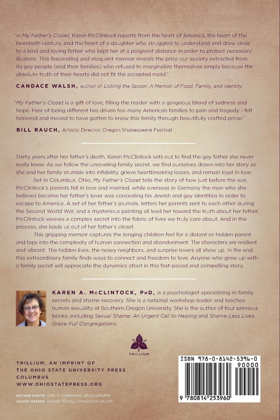 Rückseitencover My Father's Closet