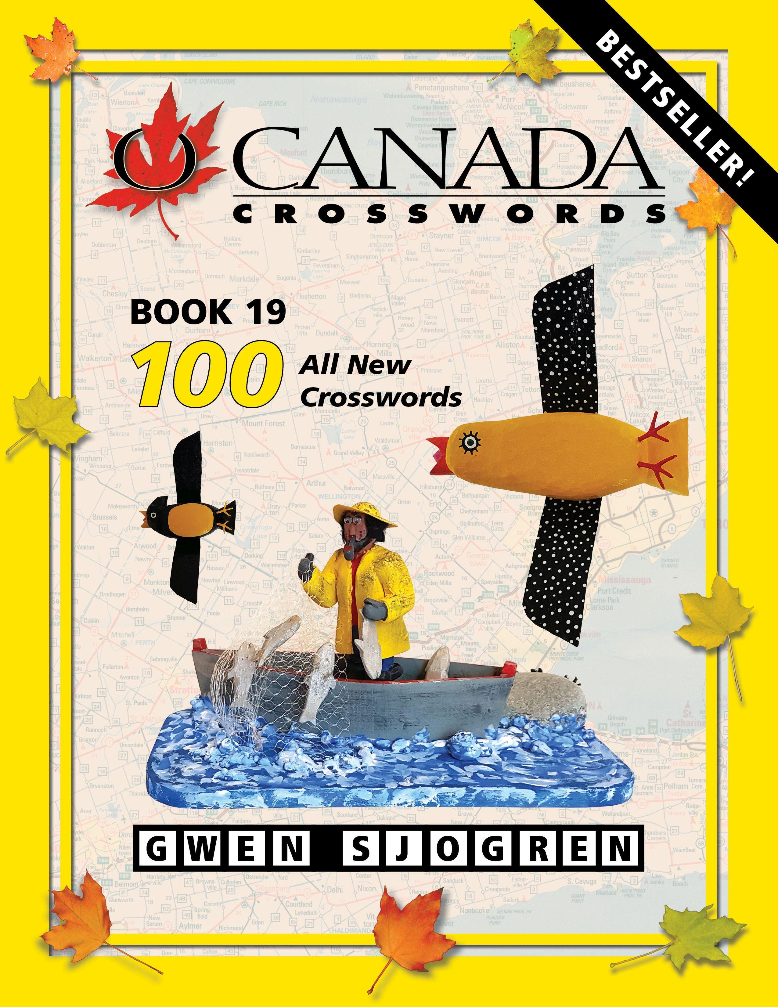 Vorderes Coverbild O Canada Crosswords Book 19