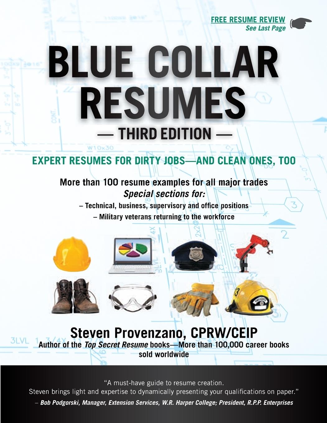 Vorderes Coverbild Blue Collar Resumes-Third Edition