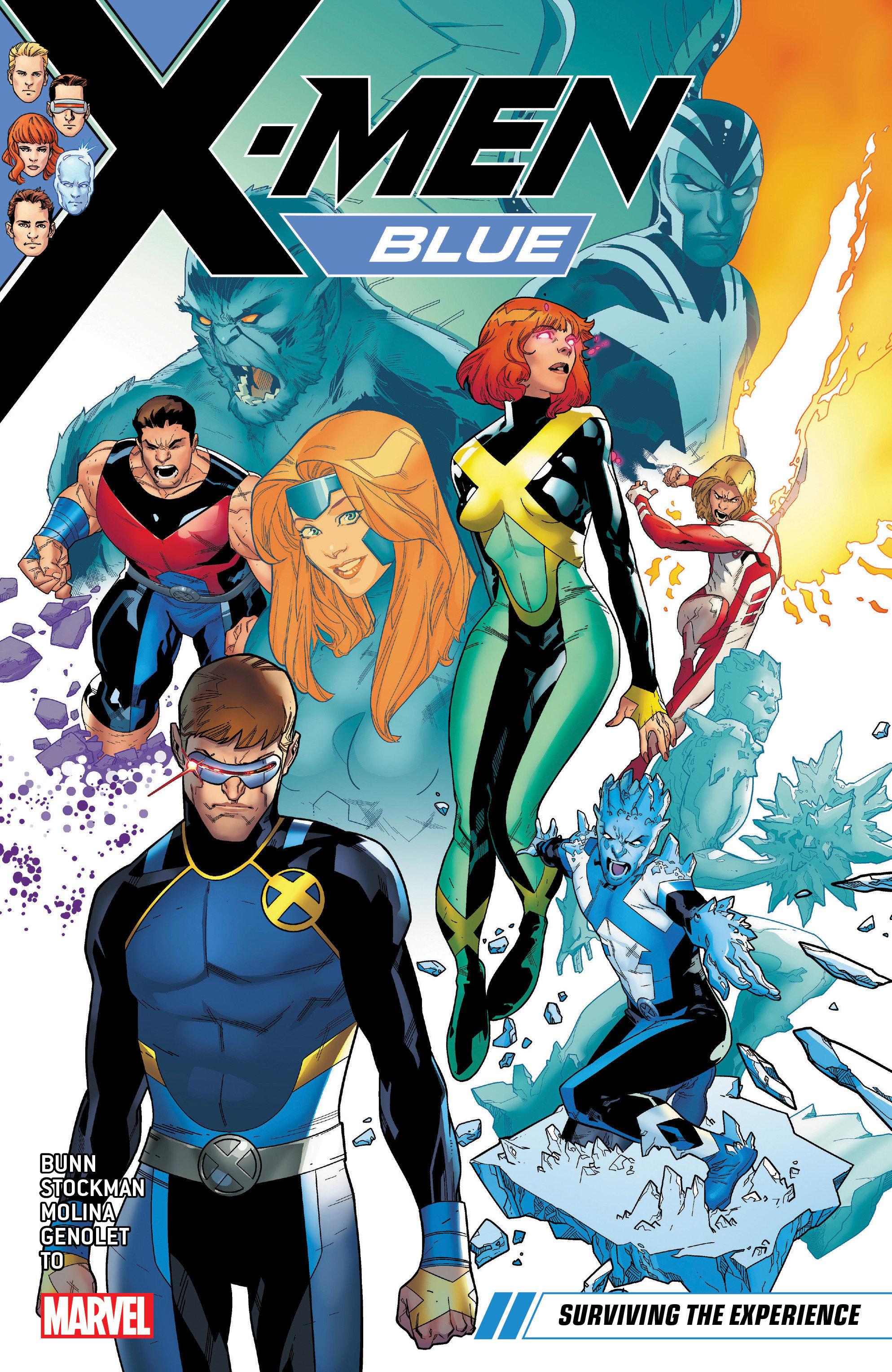 Vorderes Coverbild X-Men Blue Vol. 5: Surviving the Experience