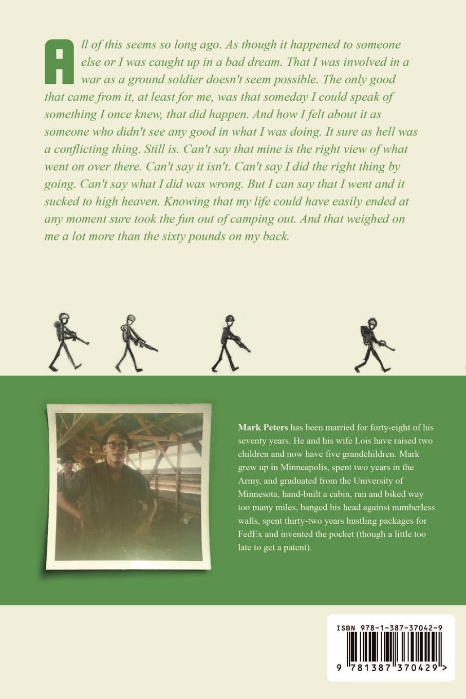 Rückseitencover Draftee (A Buffoon in Vietnam)