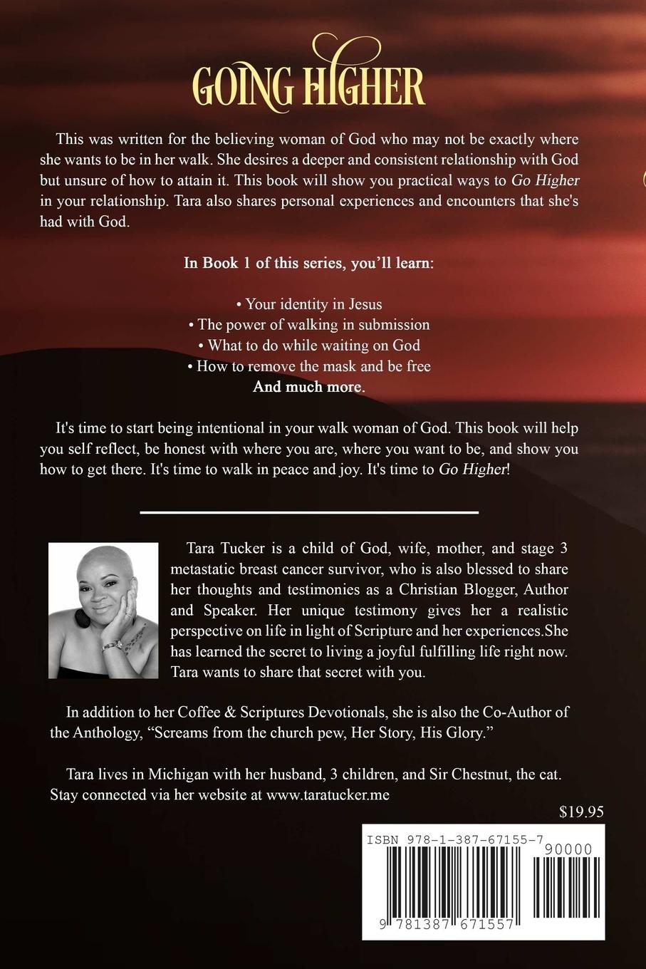 Rückseitencover Going Higher 12 Weeks Of Reflection For The Woman Of God