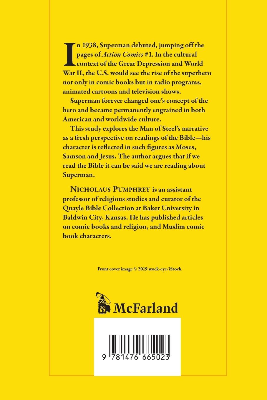 Rückseitencover Superman and the Bible