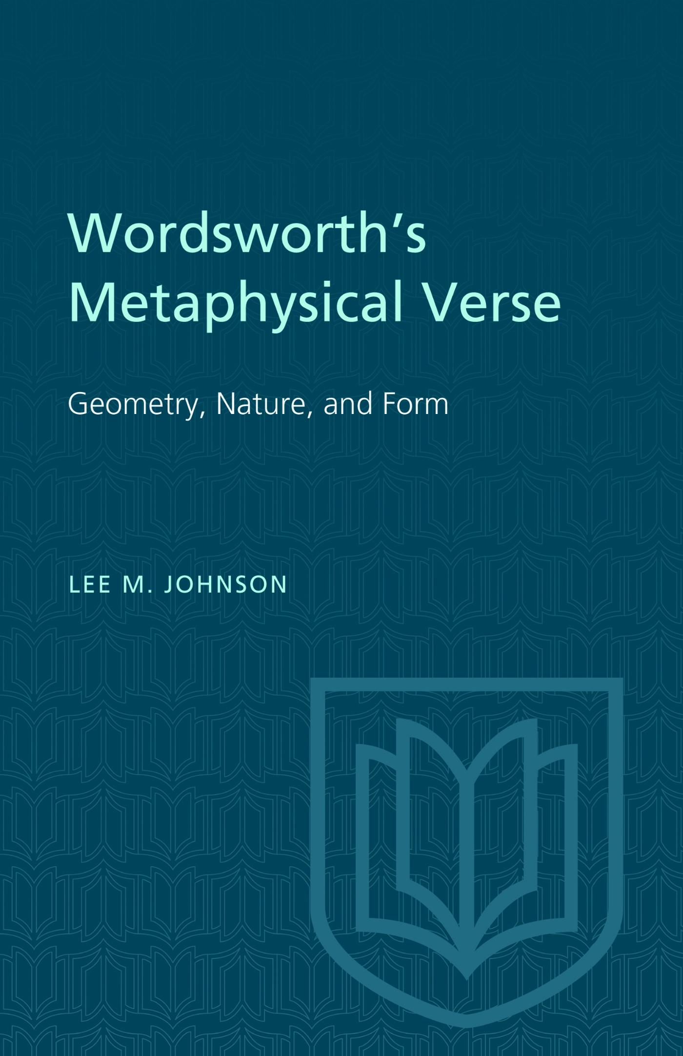 Vorderes Coverbild Wordsworth's Metaphysical Verse