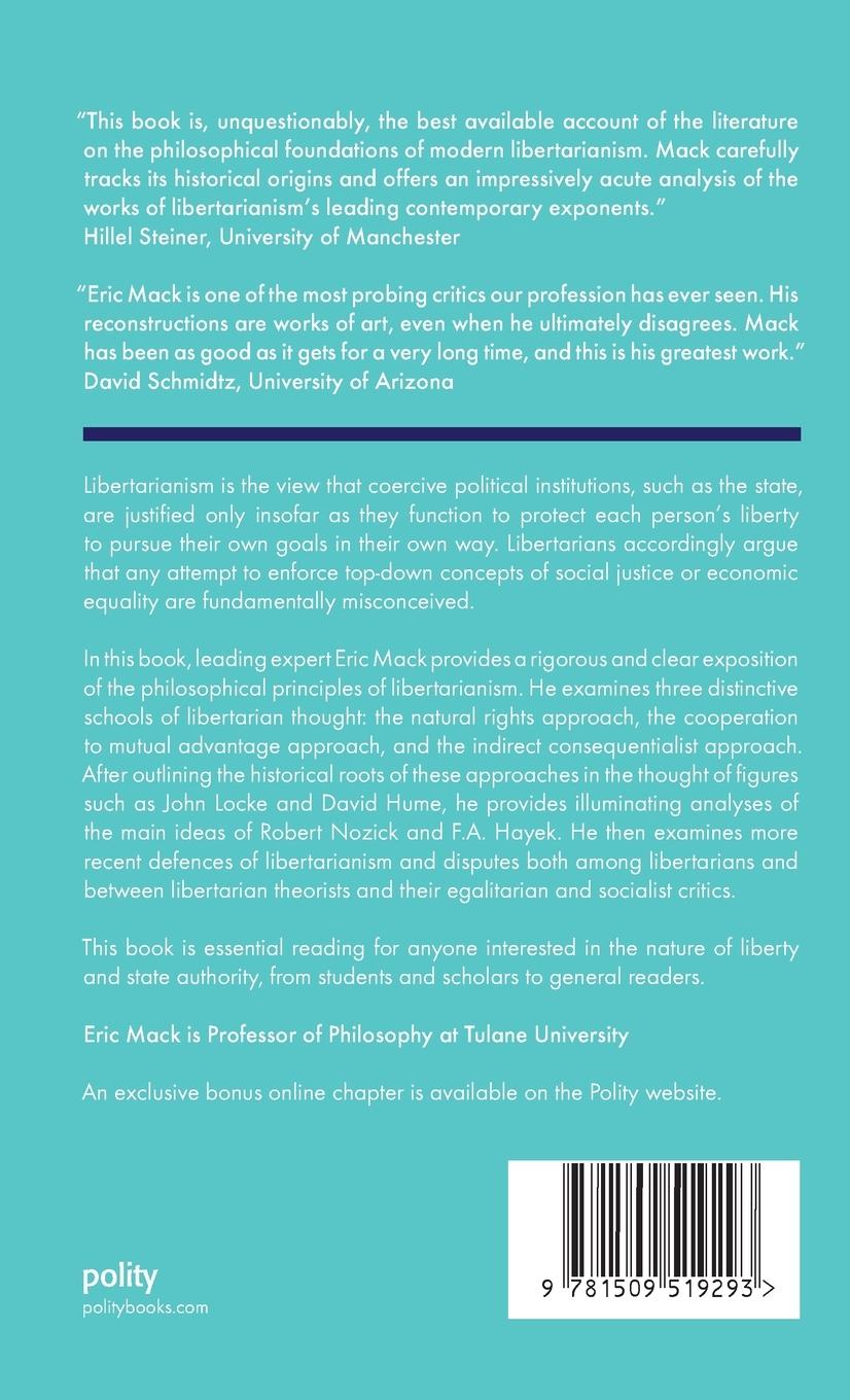 Rückseitencover Libertarianism