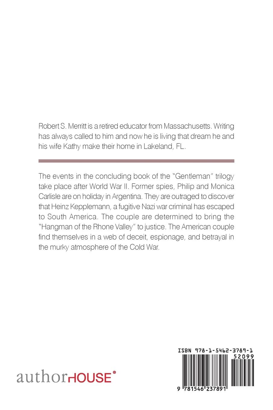 Rückseitencover A Gentleman'S Finale