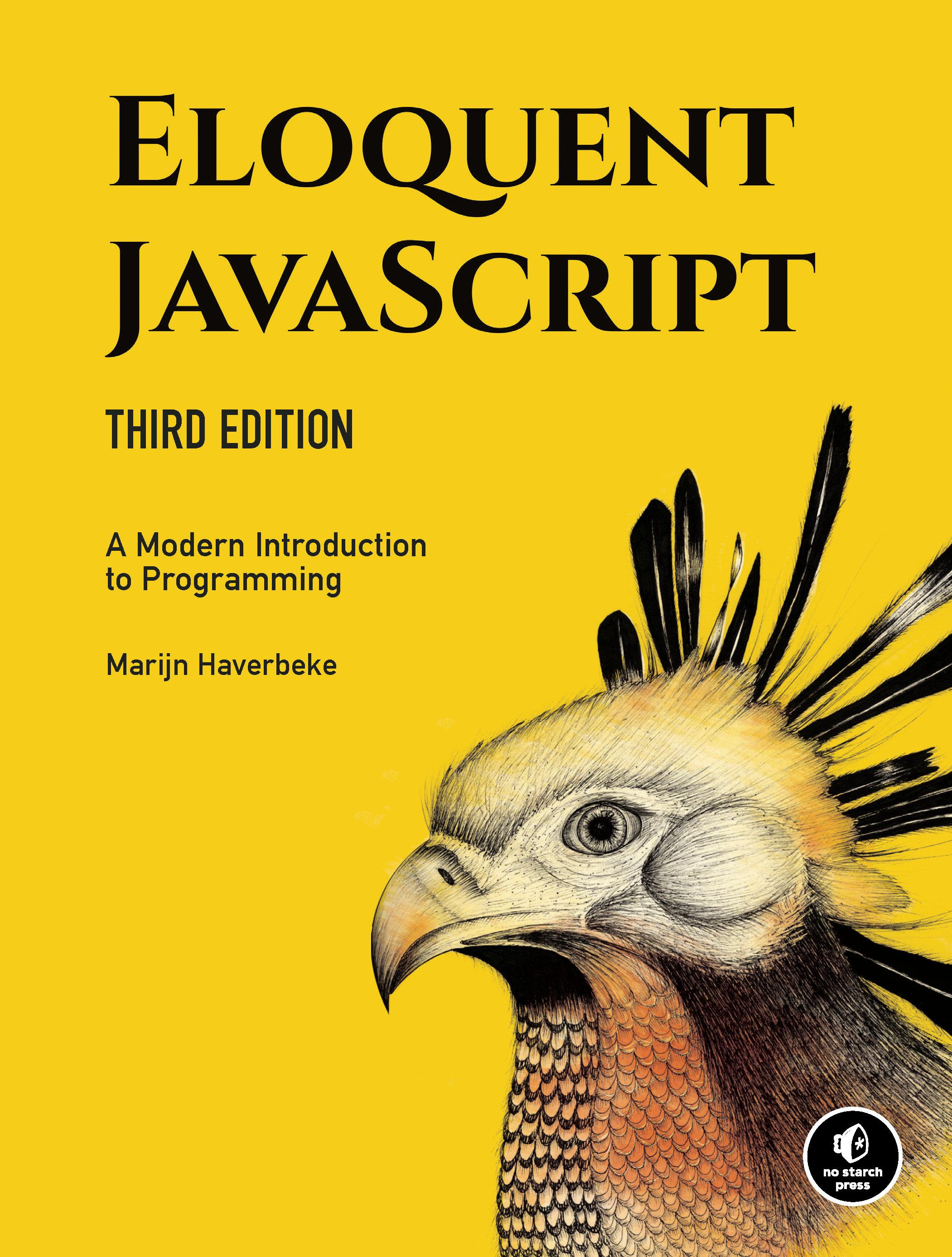 Vorderes Coverbild Eloquent JavaScript