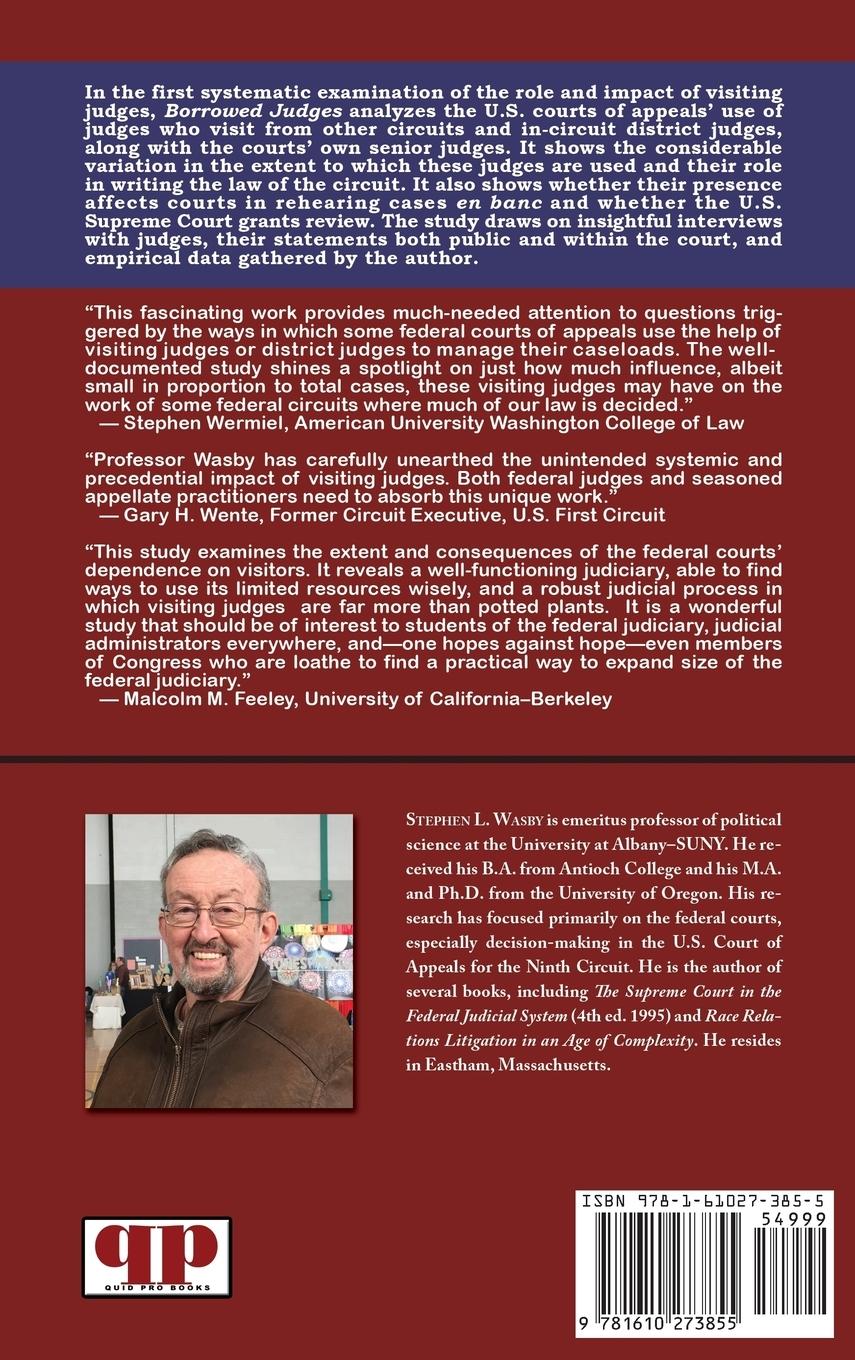 Rückseitencover Borrowed Judges