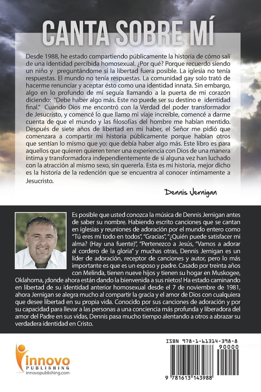 Rückseitencover CANTA SOBRE MÍ (Sing Over Me)