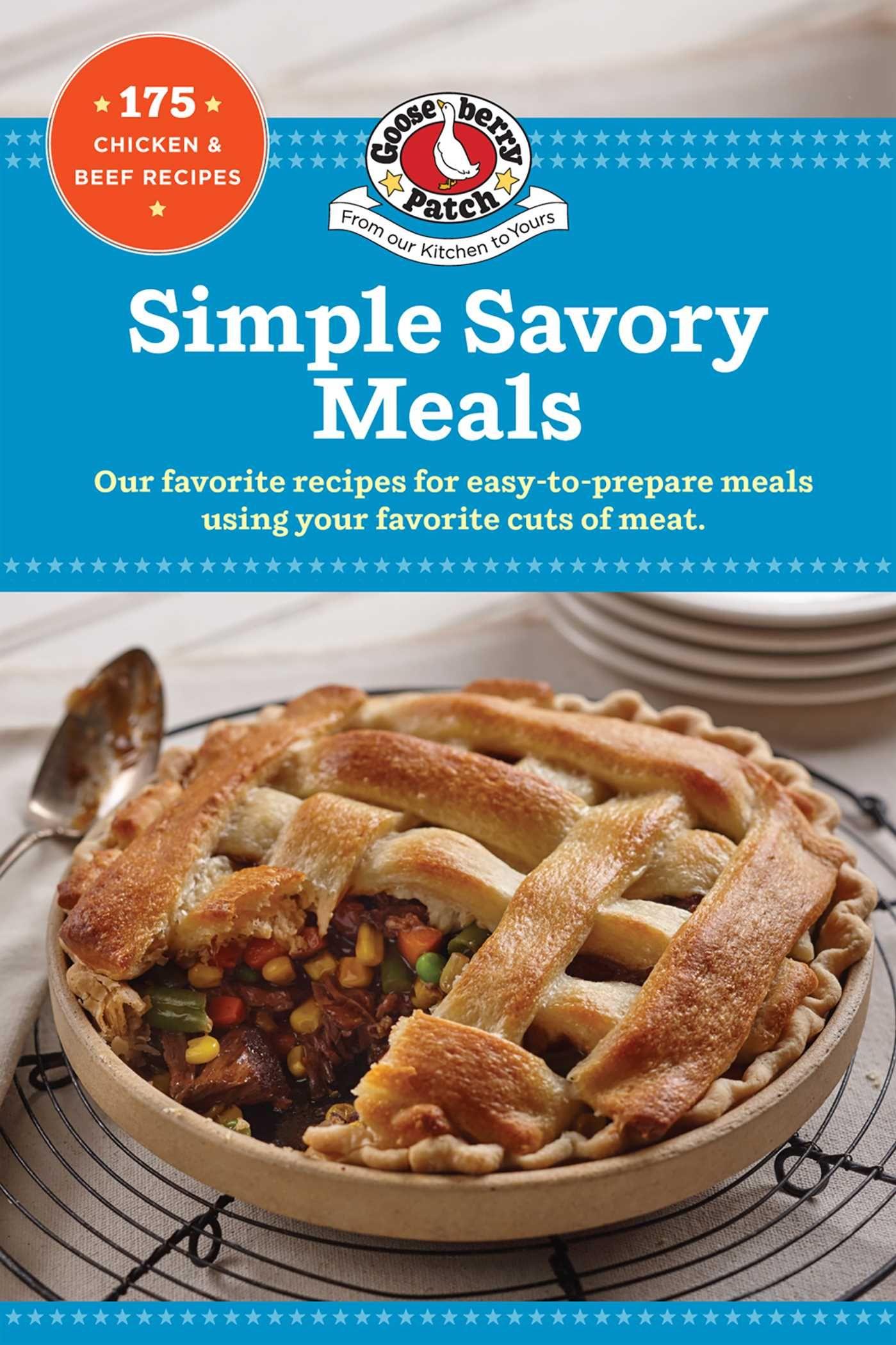 Vorderes Coverbild Simple Savory Meals