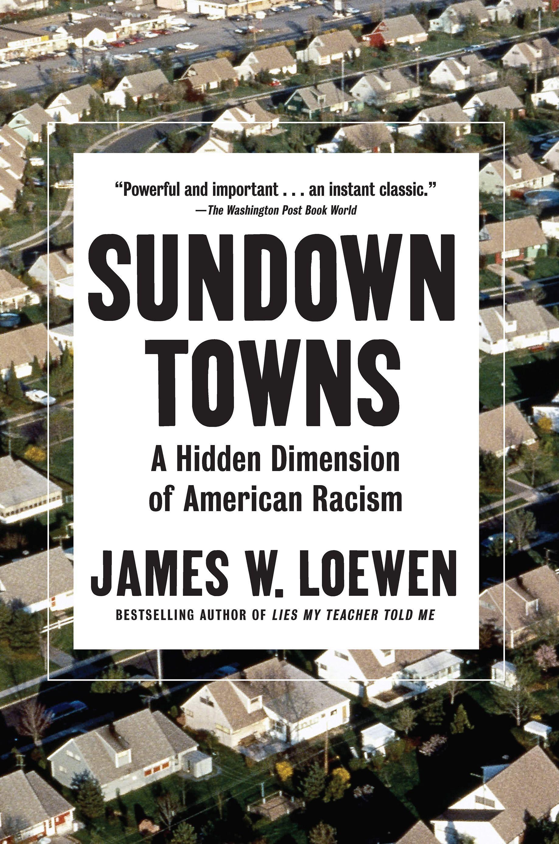 Vorderes Coverbild Sundown Towns