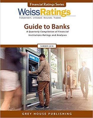 Vorderes Coverbild Weiss Ratings Guide to Banks, Summer 2018
