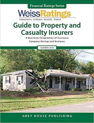 Vorderes Coverbild Weiss Ratings Guide to Property & Casualty Insurers, Summer 2018